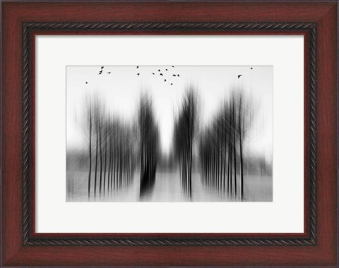 Framed Tree Architecture Print