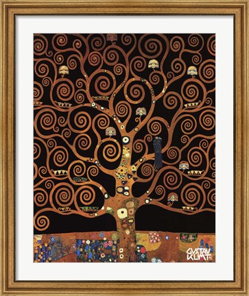 Framed Under the Tree of Life Print