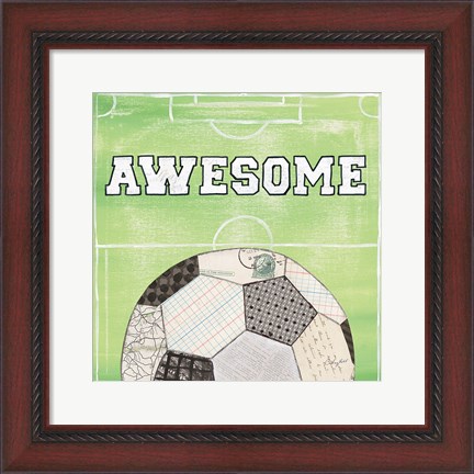 Framed On the Field IV Awesome Print