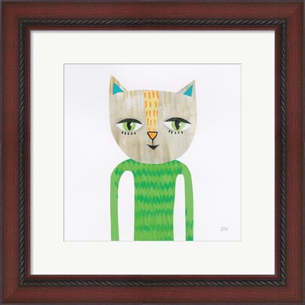 Framed Cool Cats III Print
