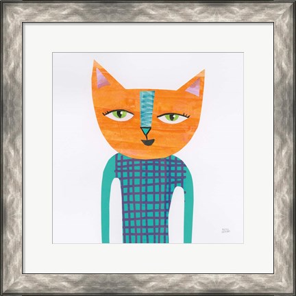 Framed Cool Cats II Print