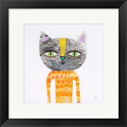 Framed Cool Cats I Print