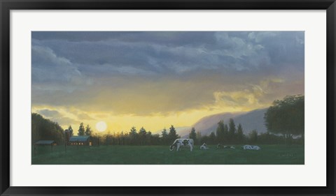 Framed Farm Life II Print