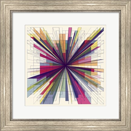 Framed One Point Perspective Print
