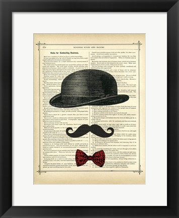 Framed Invisible Gent Print