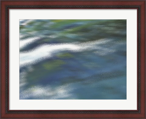 Framed Rain on Tide Print