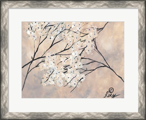 Framed Magnolias in Bloom Print