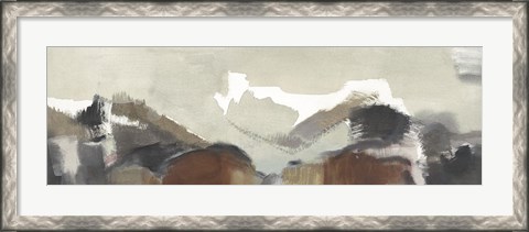 Framed Mountain Pass Print