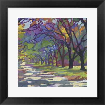 Framed Sunny Oaks Print