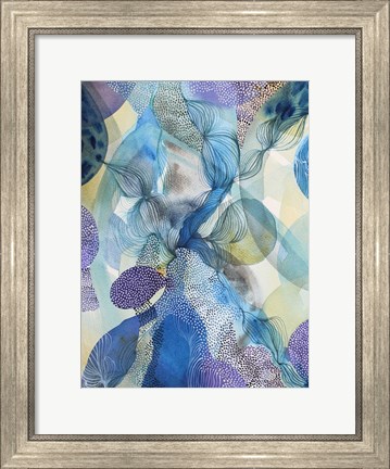 Framed Water Series Whirl Print