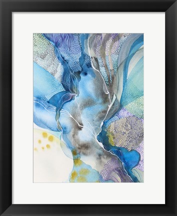 Framed Water Series in The Flow Print