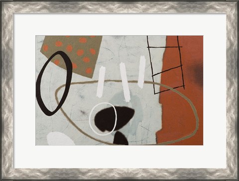 Framed Playful Thoughts 2 Print