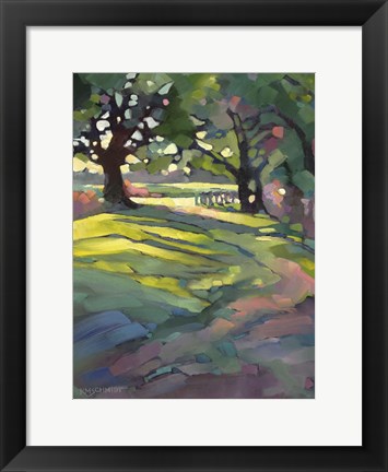 Framed Afternoon Walk Print