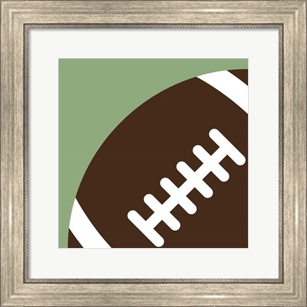 Framed Football Close-ups - Ball Print
