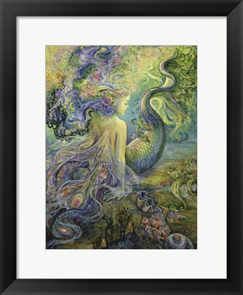 Framed Mer Fairy Print