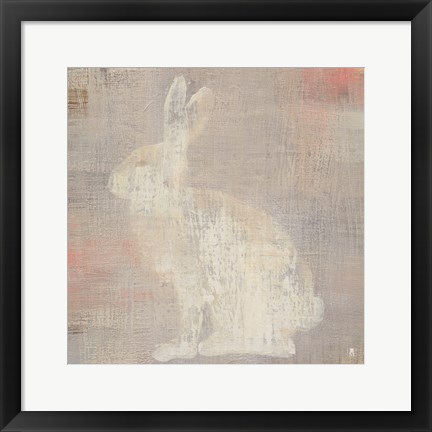 Framed Lodge Fauna II v2 Print