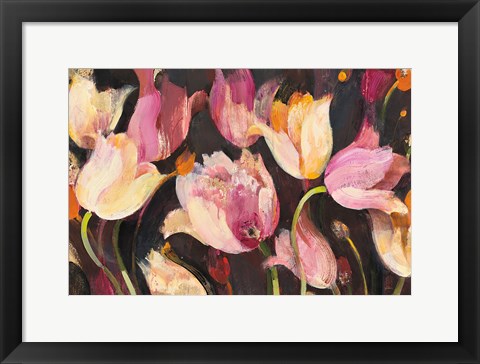 Framed Popping Tulips Print