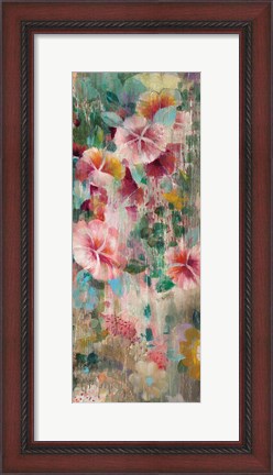 Framed Flower Shower III Print