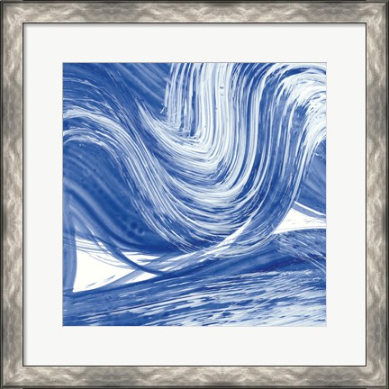 Framed Swirl III Print