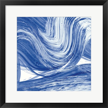 Framed Swirl III Print
