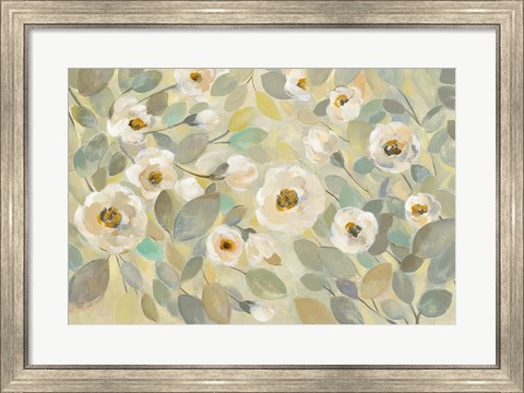 Framed Blooming Branches Flower Print