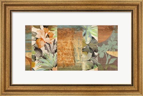 Framed Jungle I Print
