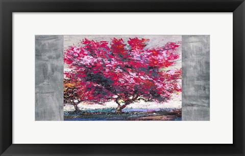 Framed Albero in Fiore Print