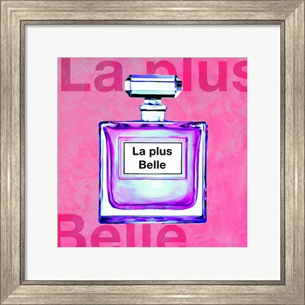 Framed La Plus Belle Print