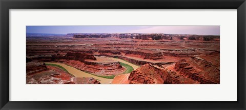 Framed Rock Formations on a Landscape, Canyonlands National Park, Colorado River, Utah Print