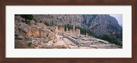 Framed Ruins of a Stadium, Delphi, Greece Print