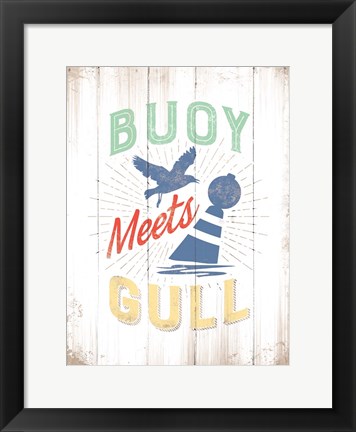Framed Buoy Print
