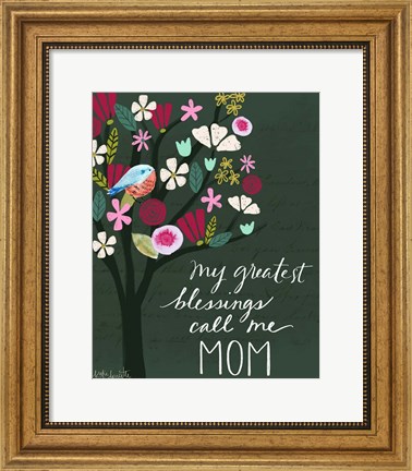 Framed Mom Print