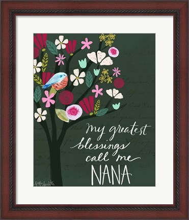 Framed Nana Print