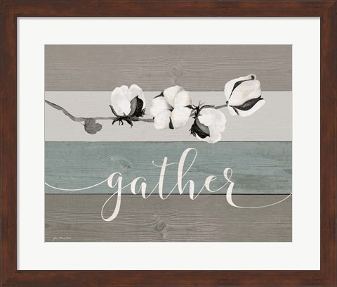 Framed Gather - Floral Print