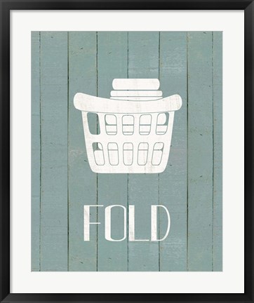 Framed Wash House Fold Print