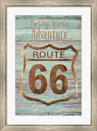 Framed Great American Adventure Print