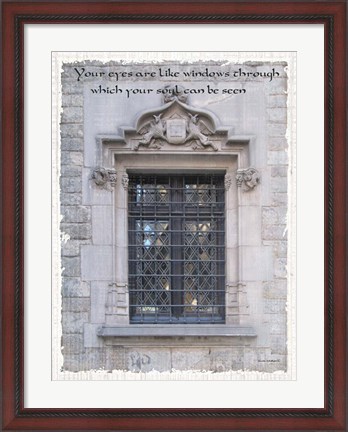 Framed Windows of the World II Print