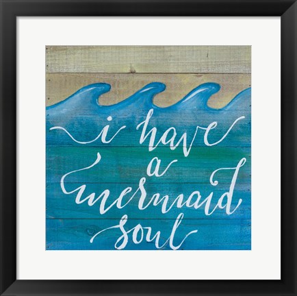 Framed Mermaid Soul Print