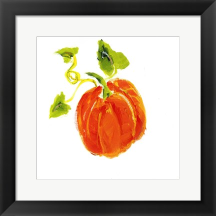 Framed Pumpkin Patch IV Print