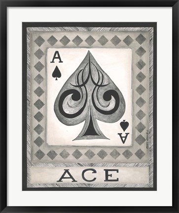 Framed Ace Print