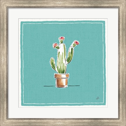 Framed Desert Bloom VIII Print