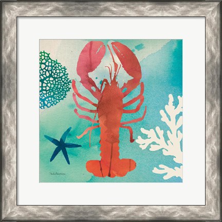 Framed Under the Sea IV Print