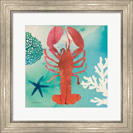 Framed Under the Sea IV Print