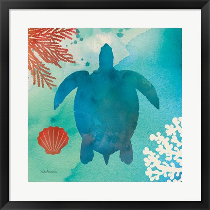 Framed Under the Sea II Print