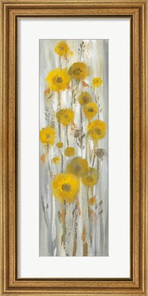Framed Roadside Flowers I Print