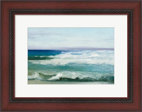 Framed Azure Ocean Print