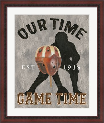 Framed Game Day IV Print