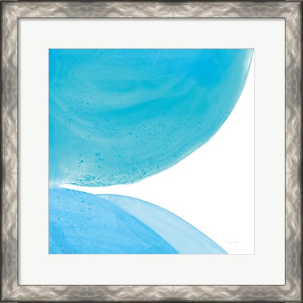 Framed Pools of Turquoise II Print