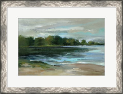 Framed Lake Afternoon Stillness Print