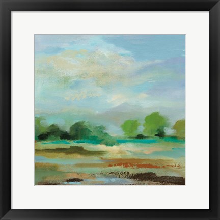 Framed Unexpected Clouds II Print